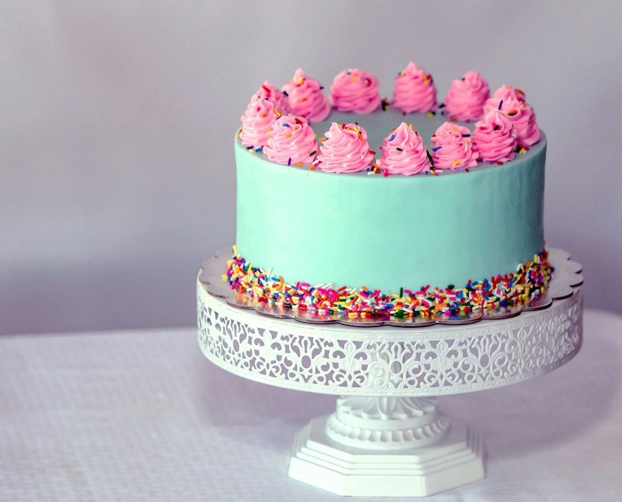 Mint Funfetti Cake