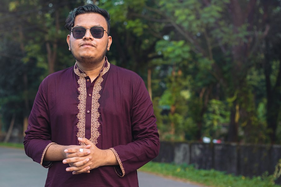 Maroon Festive Panjabi